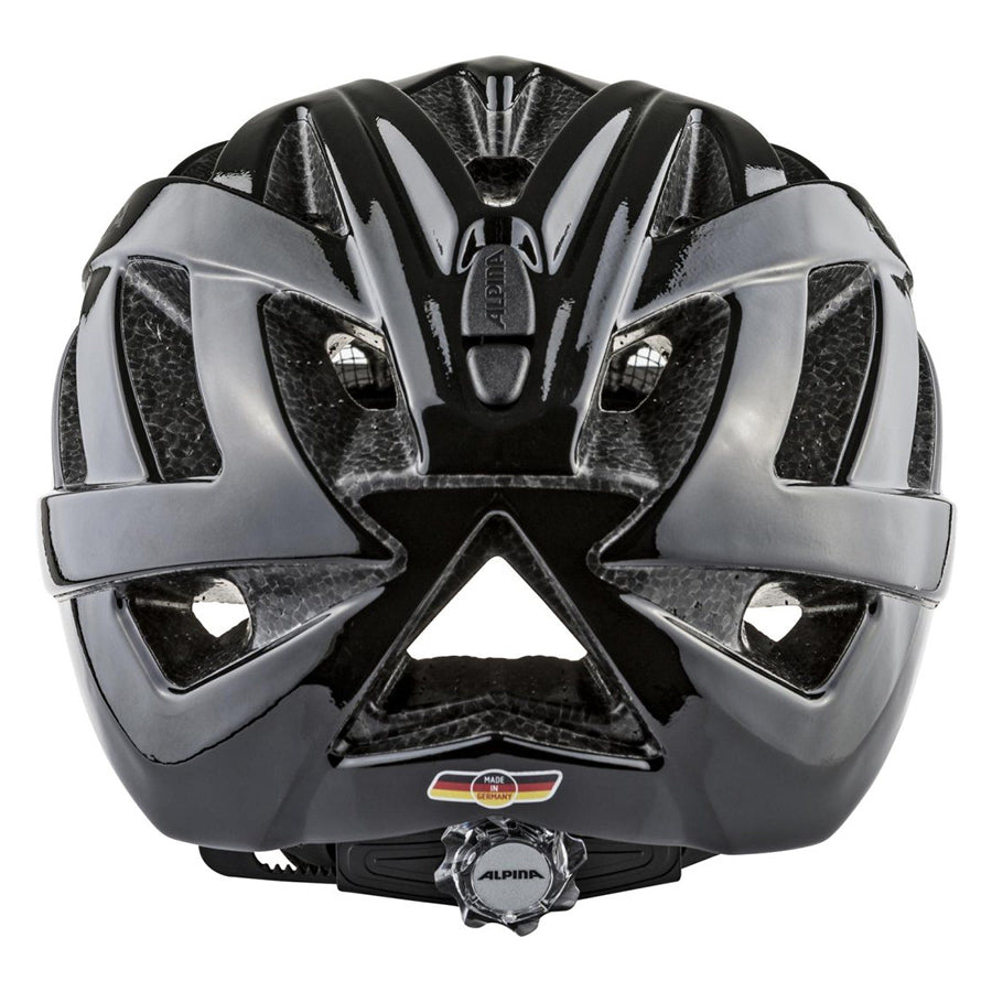 Alpina Panoma Classic Helm, Größe 52-57cm, schwarz glanz – Idobike