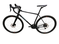 Nordest Super Albarda Carbono Gravel Bike - GRX 2x10 - Negro/Gris Mate, ML