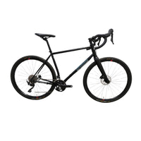 Nordest Super Albarda Carbono Gravel Bike - GRX 2x10 - Negro/Gris Mate, ML