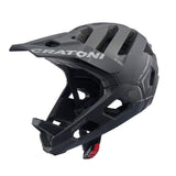 Cratoni Fullface Helm Madroc schwarz matt, Gr. S/M (54-58cm)