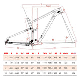 IDOBIKE Custom Race Fully MTB Rahmengröße S