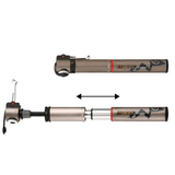 AIRACE FIT TELE R AP-87 Teleskop-Minipumpe in Titan – Produktansicht