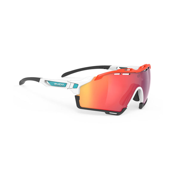 Rudy Project Cutline Brille White Matte - MLS Red