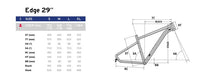 LaPierre EDGE 2.9 MTB Hardtail - Rahmengröße M 44cm