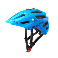 Cratoni Alltrack MTB Helm, blau matt, Größe M/L (58-61cm)