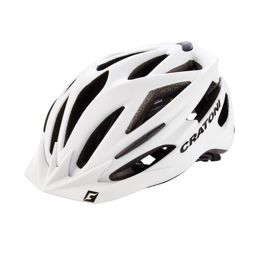 Cratoni Pacer MTB/Allround Helm, weiß matt – Idobike