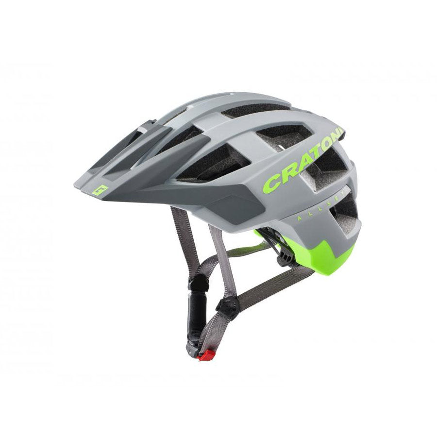 fahrradhelm test cratoni Cratoni Allset MTB Helm, grau/gelb matt, Größe M/L (58-61cm) – Idobike