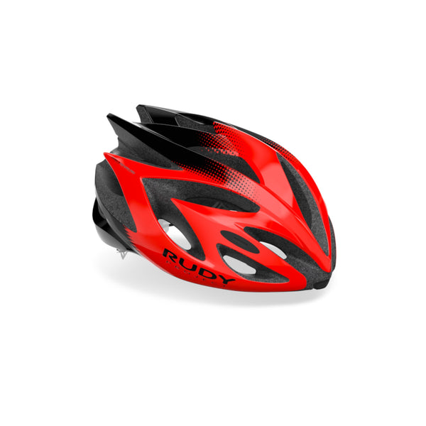 Rudy Project Rush Helm, Red Black Shiny
